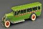 Kingsbury Bus painted apple green Rare Yellow Kingsbury bus wanted 1920's blue Kingsbury bus on display. Buddy L Mueum worls's largest buyer of Kingsbury toys and cars