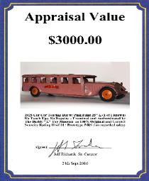 free antique toys appraisals buying vintage space toys japan tin cars german tin toys rare buddy l trucks free online appraisals price guide buddy l trains for sale buddy l baggage truck dual rear wheels doors headlights buying buddy l toys single toys entire collection, online toy appraisals, free buddy l truck price guide,  free toy appraisals buddy l fire trucks wanted vintage space toys wanted tin toy japan